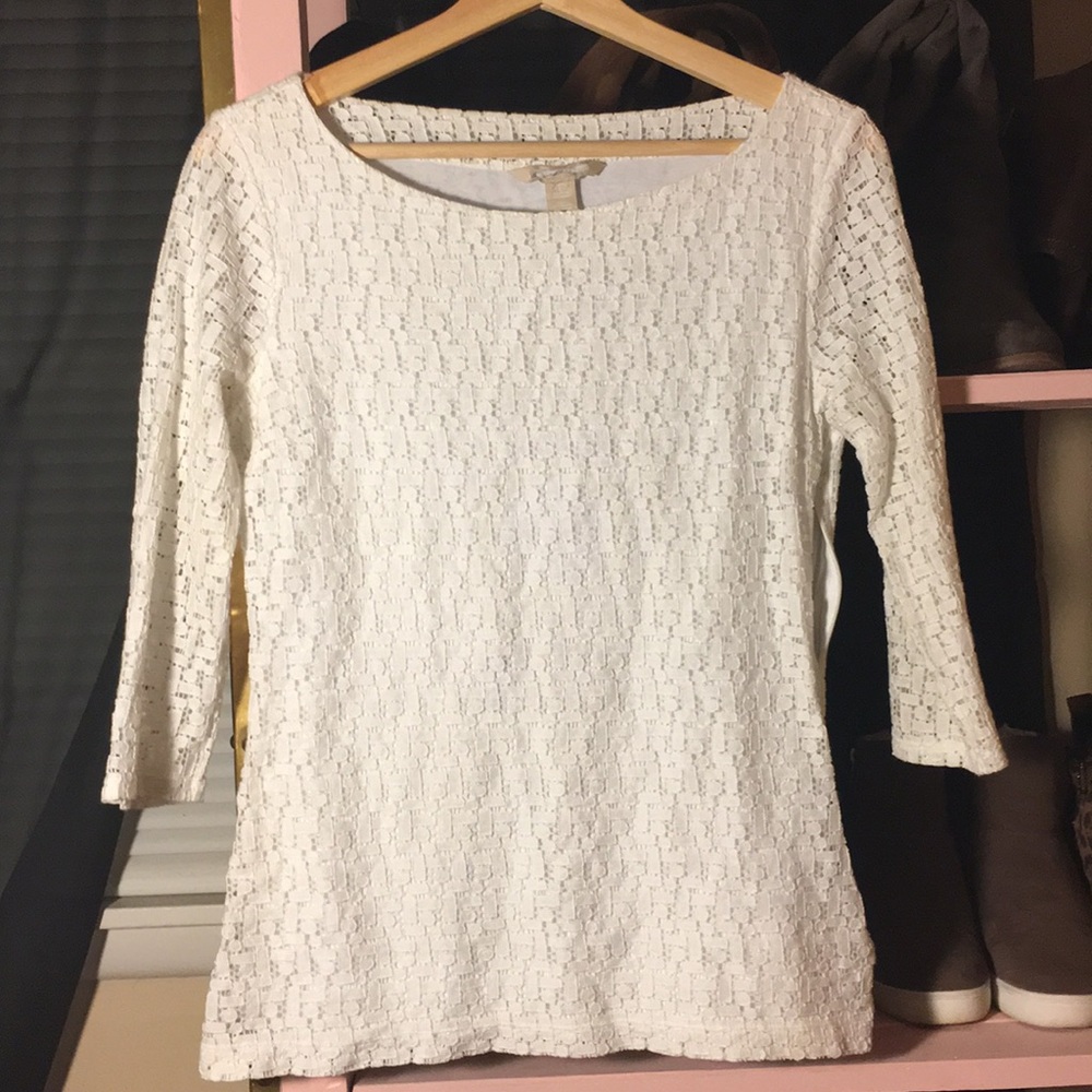 White detailed shirt 3/20